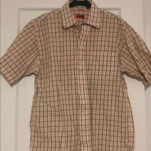 Men’s Plain Button-Up Shirt